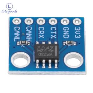 SN65HVD230บัสตัวรับส่งสัญญาณสื่อสาร1เมกะไบต์/วินาทีโมดูลป้องกันความร้อนเหมาะสำหรับ Arduino