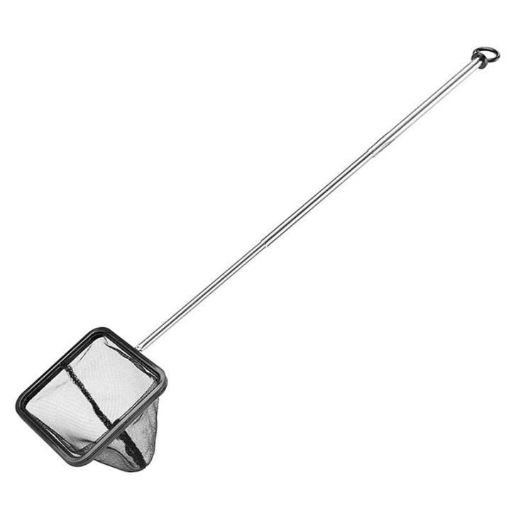 Aquarium Fish Net with Extendable Stainless Steel Long Handle, Fine ...
