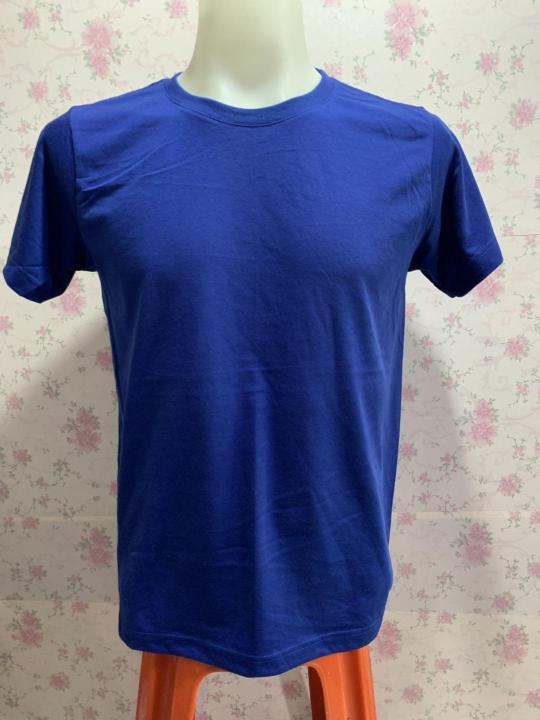 Blue Corner AⅡZ Ultra Cotton Plain T-shirt Unisex(Royal Blue