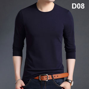 [ XẢ KHO GIÁ SỐC ] Áo thun nam cổ tròn dài tay đẹp dáng body thời trang ( 5 màu 4 size ) ( IV )