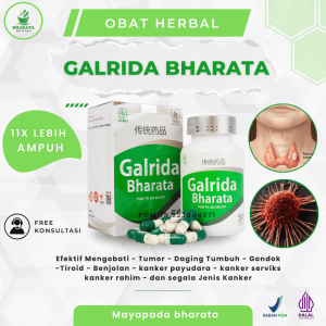 Obat Galrida Bharata Original - Obat Herbal Kanker Obat Tumor & Obat Benjolan Abnormal Sudah BPOM