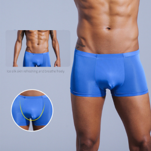 Quần lót nam boxer thun lạnh mềm mịn vải thoáng mát có 4 màu PM17A