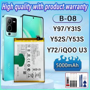 Replacement Battery For Vivo Y51 2021 Y51S Y51A Y31 Y31S Y52s Y53S Battery B-O8 5000mAh V2036 V2057A