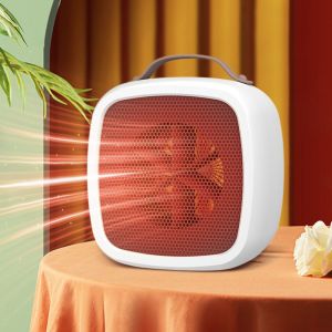 WAYNEG Square Warm Air Heater Lightweight Fast Heating Warmer Fan Portable Low Noise Warm Air Heater Winter