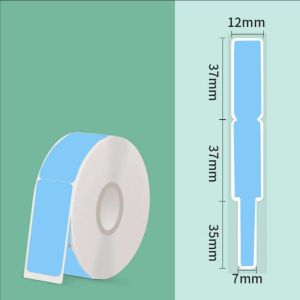 HUNIU HOUSE Giấy Nhiệt Nhãn Dây Cáp Đa Năng Chống Nước Chống Dầu Cho Máy In D110 D101 D11