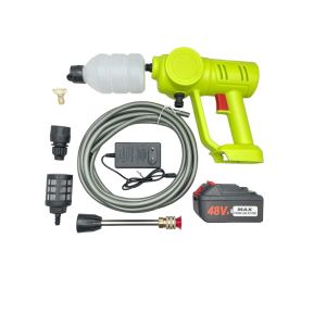 Mesin Cuci Mobil Tekanan Tinggi Pistol Air Mesin Cuci Mobil Portabel (dengan 8 Aksesoris) Cocok Untuk Siram Tanaman /Cuci AC /Serba Guna