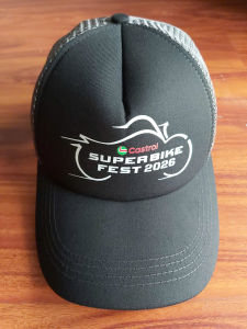 Mũ lưỡi trai lưới Castrol Super Bike Fest 2026 thời trang