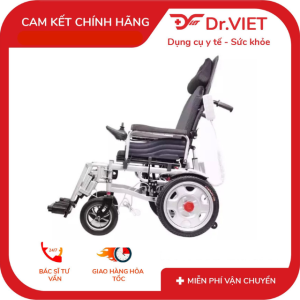 Xe Lăn Điện Ngã Nằm Lưng Cao Cấp TJM-XD09 - Sản phẩm giúp cho bệnh nhân thuận tiện sinh hoạt.