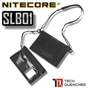 Nitecore SLB01 Outdoor Sling Bag - 1L - Triple Seal Waterproof - Clear Window - Water Resist Zipper