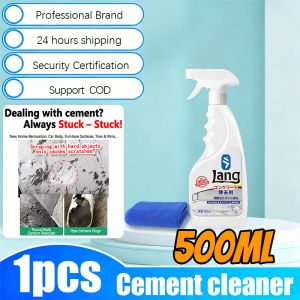 Customized Power Cement Stain Remover 500ml for Tiles and Car - Fast-Acting Dissolves Tough Concrete