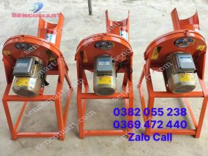 Máy băm chuối mịn 4 chân đa năng motor 115kw lõi đồng