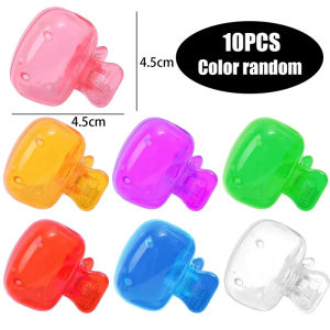 20PCS Portable Toothbrush Head Cover Clips Plastic Dustproof Germproof Protector Caps Travel Camping Home Bathroom Accessories