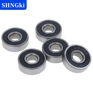 [COD] 🔥🔥🔥SHNGki 5 con lăn trượt ván 608RS ABEC-7 màu đen vòng bi kín 8x22x7mm