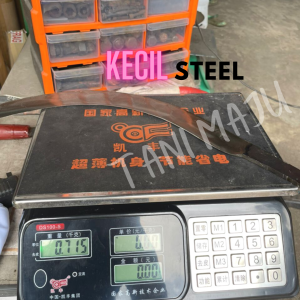 TANI MAJU / SPRING TAJAM / Sabit Sawit /Sickle Palm tree / Sabit Cap Bidor /Pisau Sabit Kelapa Sawit PUTIH 100% HANDMADE  (A111-113)