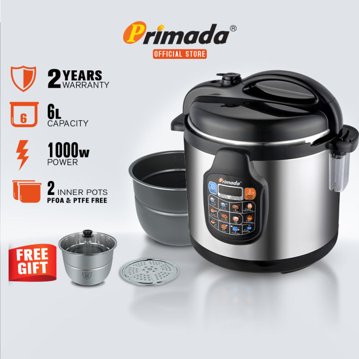 Cooker Mpc2550 Primada Intelligent Pressure Cooker Review Primada