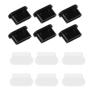 12Pcs USB Charging Port Protector Cover Type C Dust Plugs Phone Tablet Type C Anti Dust Caps Universal USB C Dust Cover