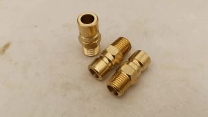 Hanson8 2PCS/10PCS JP Brass Quick Connector Plugs NPT Male Mold Accessories Cooling Water Nozzles for Cooling System 2Z6B7