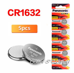 【Ready Stock】5pcs/pack CR1632 Coin Cell Button Batteries 3V Lithium Battery For Car Remote Control Electric Remote Control