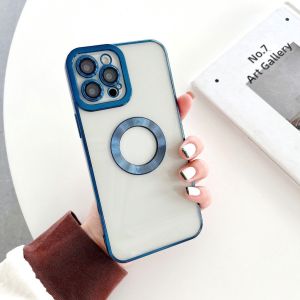 ỐP HỞ TÁO BẢO VỆ CAM CAO CẤP FULL HỘP  - Viền Mạ Kim Loại 14 PRO MAX