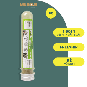 [Rẻ vô địch] CATNIP Cỏ bạc hà cho mèo tuýp 10g - Tăng cường chất xơ Vitamin tiêu hóa lông mèo