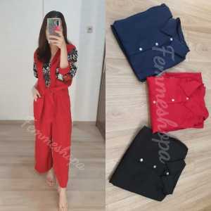 FEMMESHOPA-JAMSUIT WANITA - OVERALL TERBARU -JAMSUIT MURAH - SETELAN MURAH- PRM JS CHANLI NEW