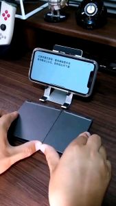 Keyboard Lipat Bluetooth Three Folding Magnetic With Touchpad Android Handphone Windows