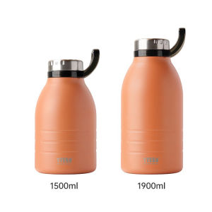 TYESO 1500ml 1900ml Thermal Water Bottle Thermal Flask Vacuum Insulated Bottle Stainless Steel