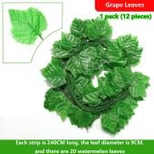 12pcs Fake Vines Fake Ivy Leaves Artificial Ivy Ivy Garland Greenery Vines for Bedroom Decor Aesthetic Silk Ivy Vines for Room Wall Decor