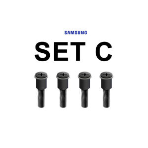 [4PCS] SAMSUNG M8 TV SCREW+ SPACER for TV Bracket Holes VESA Wall Mount Skru untuk Lubang Pengantung TV (No Bracket)