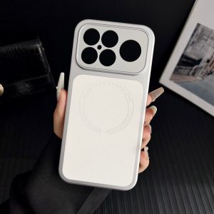 For Xiaomi POCO F8 Pro Case Hard PU Leather Wireless Charging Protective Back Cover Case For Xiaomi POCO F8 Ultra Shell
