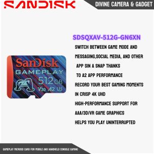 SanDisk GamePlay microSD™ Card for Mobile and Handheld Console Gaming 128GB-1TB