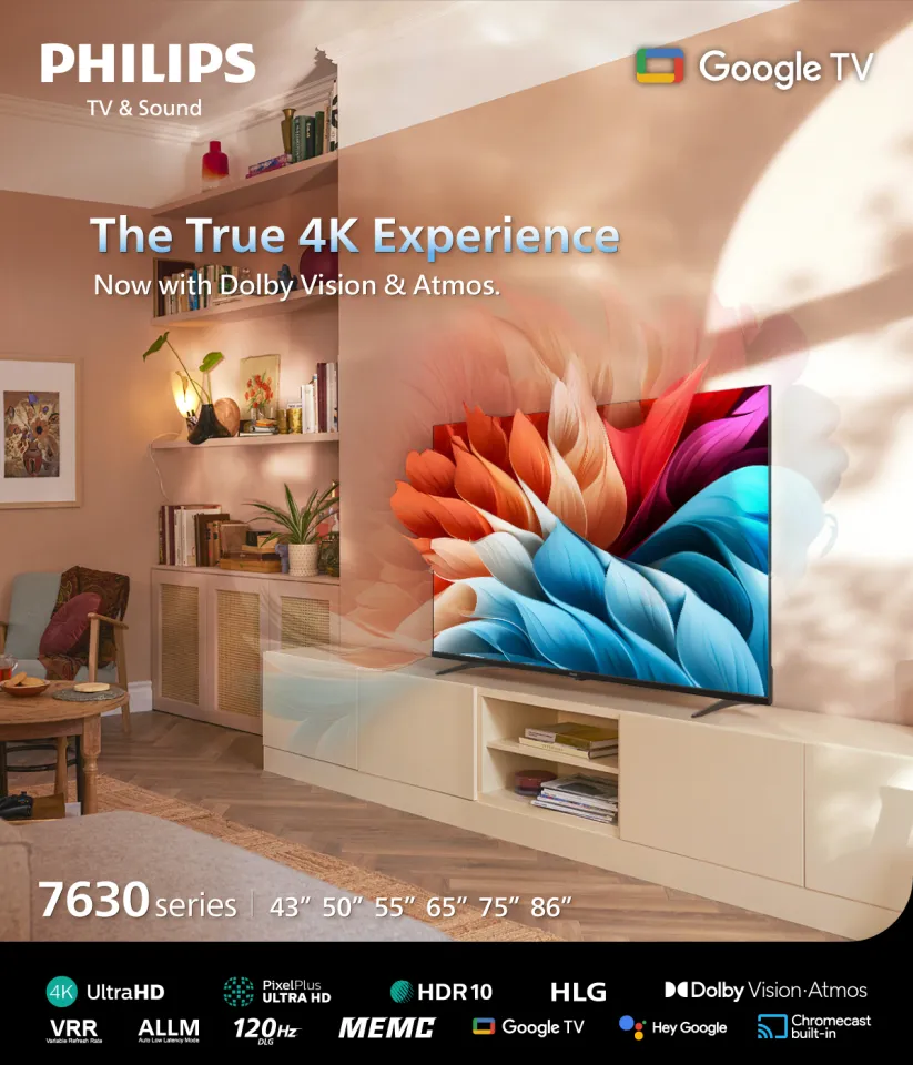 2025 NEW LAUNCH PHILIPS 4K UHD LED 55