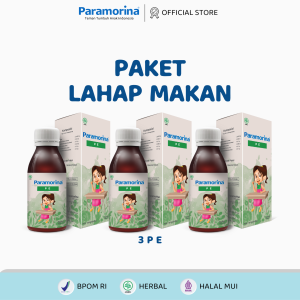 Paramorina Madu Pickyeater 3 Botol - Menambah Nafsu Makan dan Berat Badan - Usia 1 th sampai 12 th