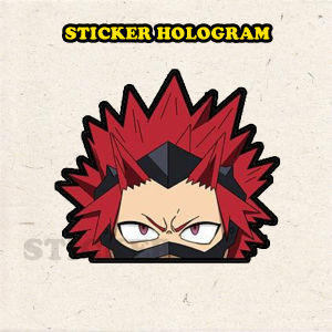 Stiker Hologram Anime2 ukuran 7 cm
