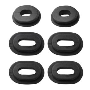6pcs Motorcycle Oval Body Rubber Side Cover Set For Honda CG125 150 200 ZJ125