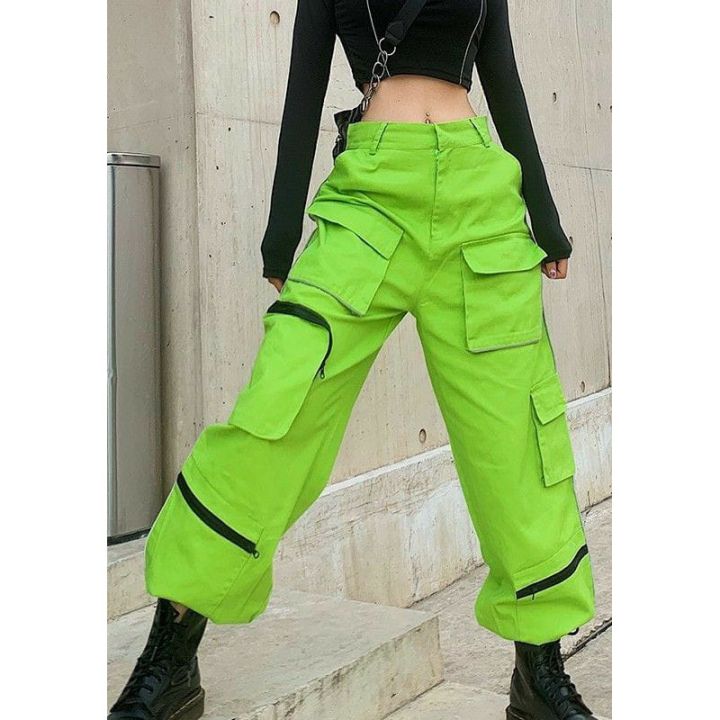 Fluro hot sale cargo pants