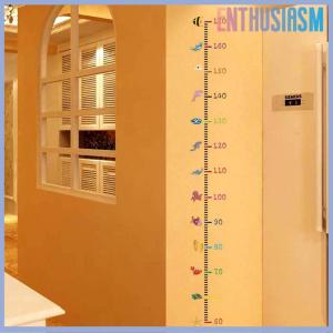 【Enthusiasm】🌟🌟【Hot Sale】🎈 heart wall sticker baby growth chart under sea animal height measure decal