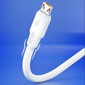 KABEL DATA 120W 6A USB TYPE C / MICRO USB / LIGHTNING PLAT BESI KABEL SILICONE TEBAL SUPER FAST CHARGING - KABEL CHARGER 210 COPPER BIG CABLE