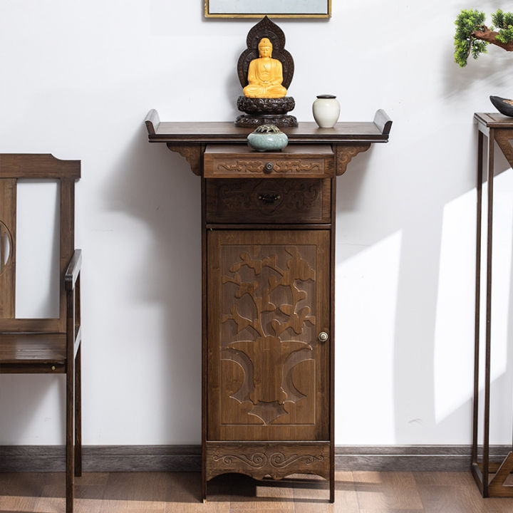 Shrine Cabinet Prayer Table Buddna Shrine Cabinet Entrance Table Buddha ...