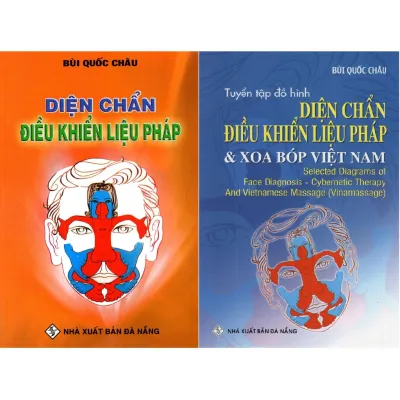 Sách - Combo Diện Chẩn Điều Khiển Liệu Pháp - Tuyển Tập Đồ Hình Diện Chẩn Điều Khiển Liệu Pháp Và Xoa Bóp Việt Nam
