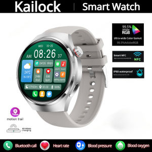 For Huawei New NFC Smart Watch Men GT4 Pro HD Voice Calling Sports Watches Compass GPS Tracker Waterproof SmartWatch For Xiaomi