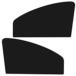 【WOKEN】4PCS/Set Car Magnetic Sun Shade Universal Car Window Sun Shade Full Blackout Sun Protection Shading Film Privacy Anti-Peeping Sun Visor Summer Protective Window Film