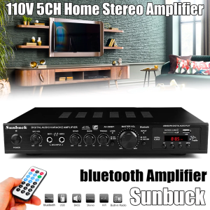 READY Sunbuck AV-298BO Ampli Amplifier Bluetooth 5.0 Karaoke rumahan 2000 watt EQ Mixer Audio FM