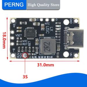 [PERNG] Tehe 3.7V Lithium Battery Supporting Fast Charging Balance With Indicator Light Type-C USB Charging Enhancement Module