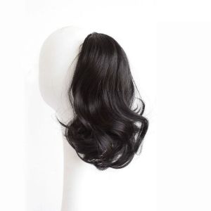 FBGFH Xoăn Tóc giả đuôi ngựa Nối tóc Lượn sóng Tóc đuôi ngựa Phụ kiện tóc Dây Rút Kẹp tóc đuôi ngựa Bé gái