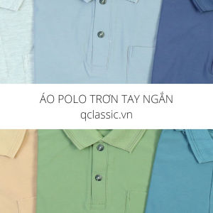 Áo thun nam trung niên có cổ trơn tay ngắn màu mới trẻ trung thấm hút mồ hôi tốt