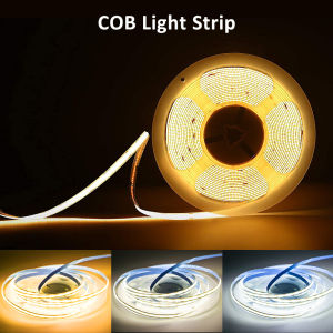 320LED COB LED strip light High density flexible COB LED light Linear adjustable light tape Soft COB strip light TV backlight Christmas home decoration 3000K 4000K 5000K