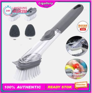 [Serbaguna] Alat Pembersih Peralatan Dapur Sikat Pembersih Piring Wajan Cleaning Fluid Scrubber Kit Multifungsi Aksesoris Dapur