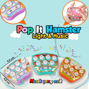 Mainan Popit 2006 Lampu dan Musik - Pop It Mini Murah - Pop It Lucu