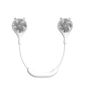 挂脖风扇 - USB充电便携懒人随身小风扇 Neck Hanging Fan - USB Rechargeable Portable Hands-Free Mini Fan